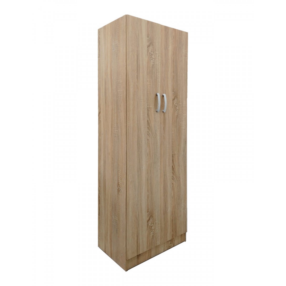 Ντουλάπα δίφυλλη "Real" σε χρώμα σονόμα 60x42x180