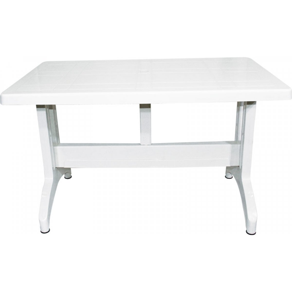 Τραπέζι "PLUTO" πλαστικό σε χρώμα λευκό 140x80