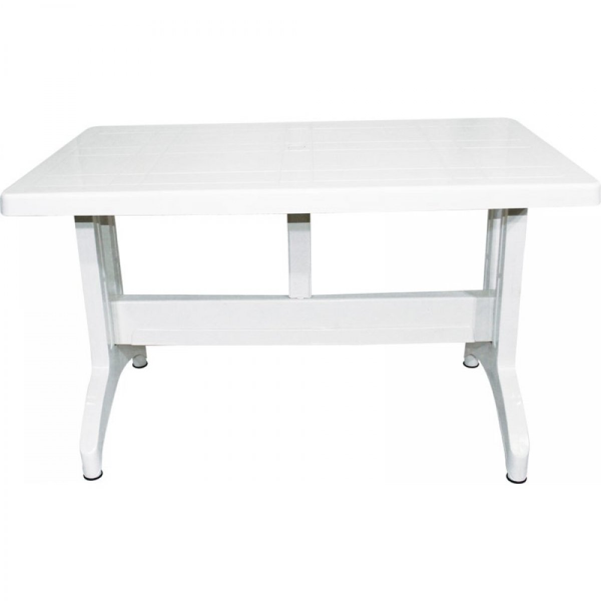 Τραπέζι "PLUTO" πλαστικό σε χρώμα λευκό 120x70
