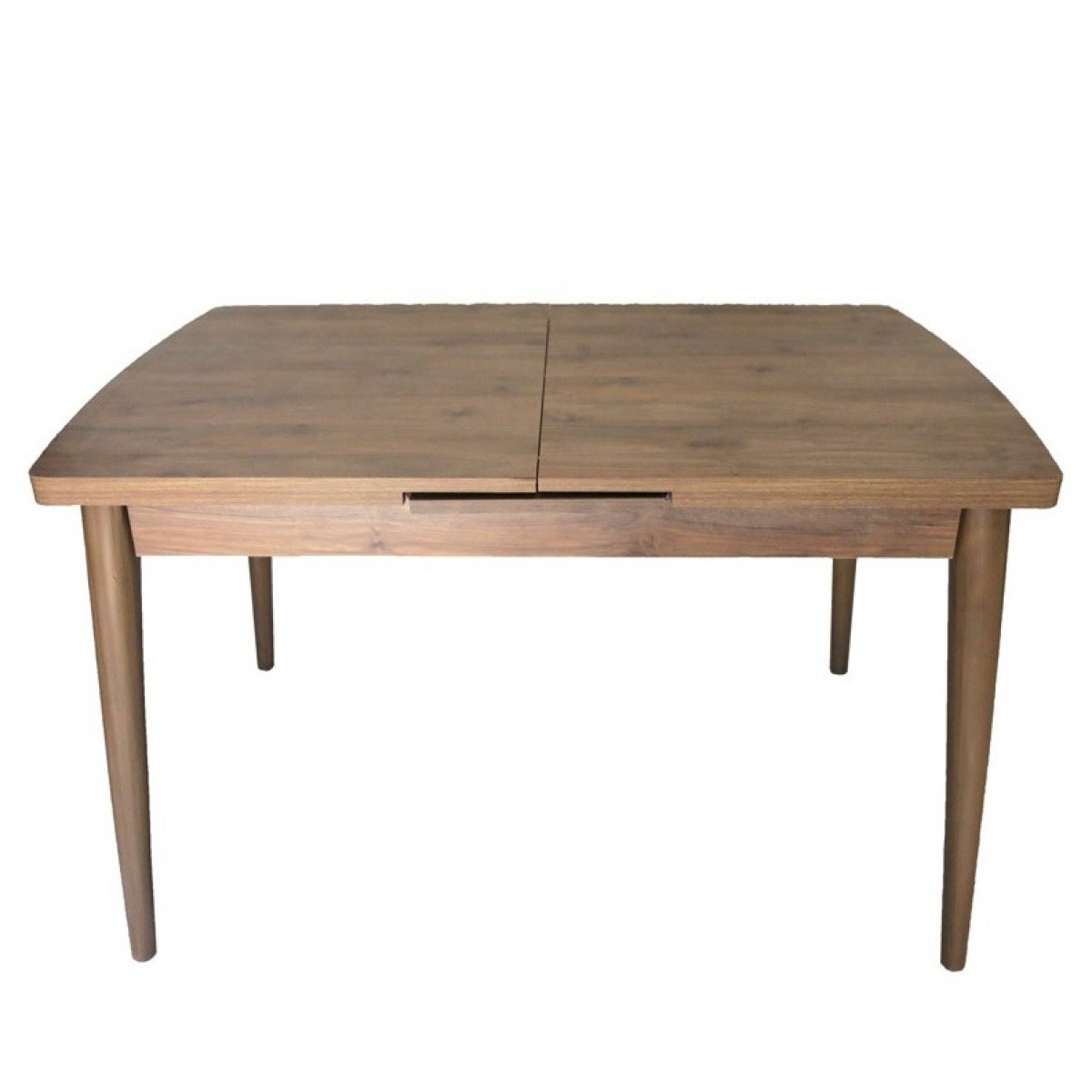 Τραπέζι "JOY" ορθογώνιο ανοιγόμενο από ξύλο/mdf σε χρώμα καρυδί 130x80x79