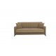 Καναπές/κρεβάτι διθέσιος "DAISY NEW" υφασμάτινος σε χρώμα μπεζ 165x75x95