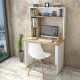 Γραφείο με ραφιέρα "VIANA" σε χρώμα atlantic pine/λευκό 90x52x148 Γραφείο με ραφιέρα "VIANA" σε χρώμα atlantic pine/λευκό 90x52x148