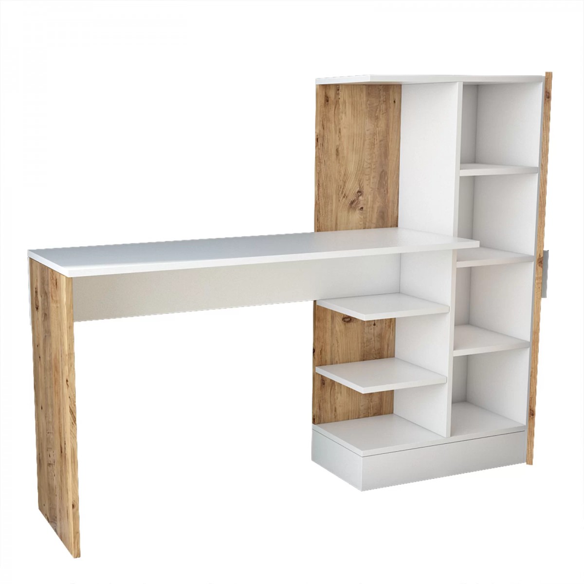 Γραφείο "VIANA" σε χρώμα atlantic pine/λευκό 152x40x120 Γραφείο "VIANA" σε χρώμα atlantic pine/λευκό 152x40x120