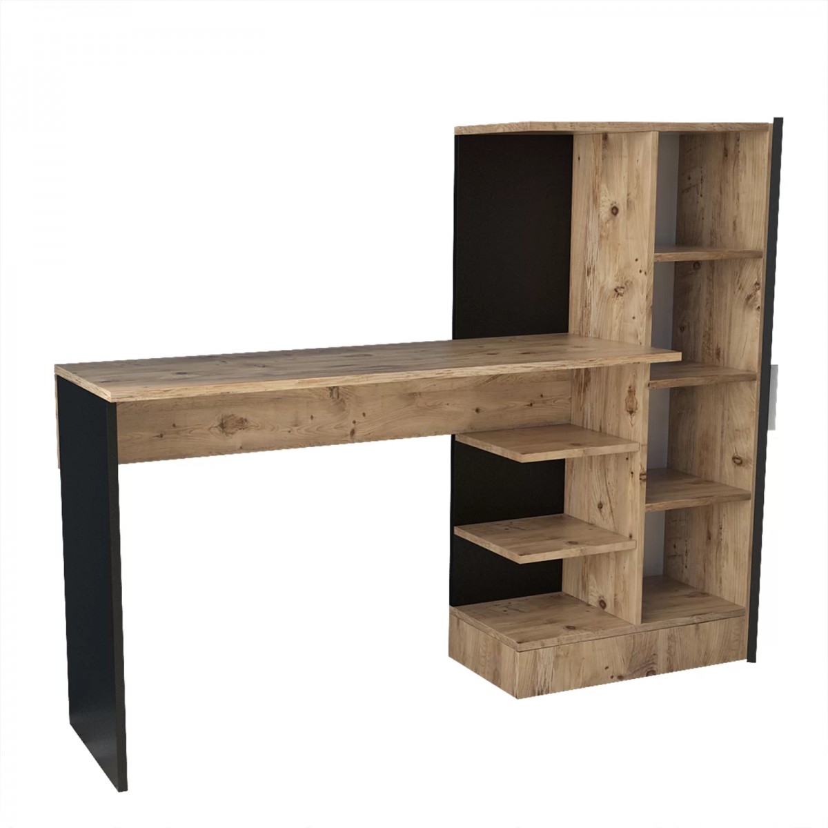 Γραφείο "VIANA" σε χρώμα atlantic pine/ανθρακί 152x40x120 Γραφείο "VIANA" σε χρώμα atlantic pine/ανθρακί 152x40x120