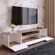 Έπιπλο τηλεόρασης "VIANA" σε χρώμα atlantic pine/λευκό 180x45x45