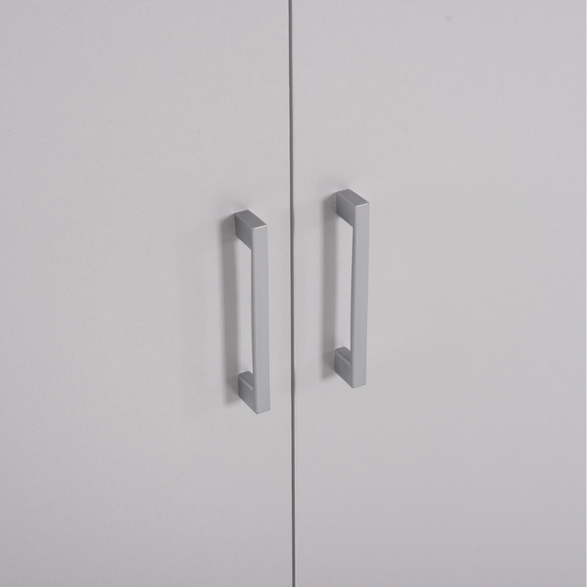 Ντουλάπα ρούχων δίφυλλη REAL χρώμα λευκό 60x42x180