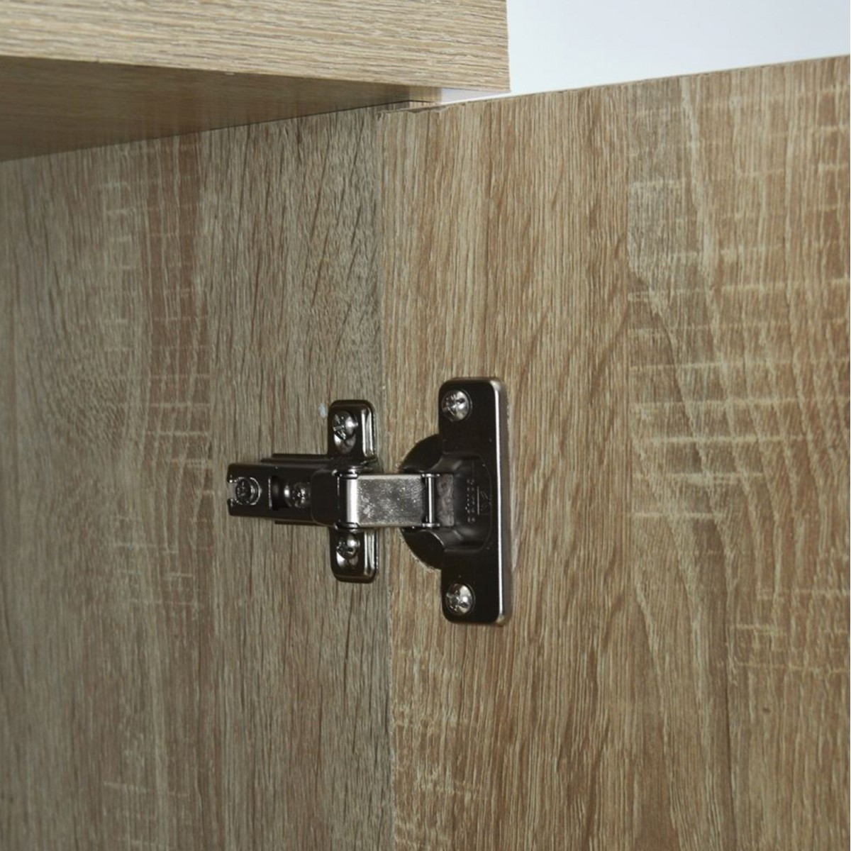 Ντουλάπα ρούχων δίφυλλη REAL χρώμα sonoma 80x42.5x180.5 Ντουλάπα ρούχων δίφυλλη REAL χρώμα sonoma 80x42.5x180.5