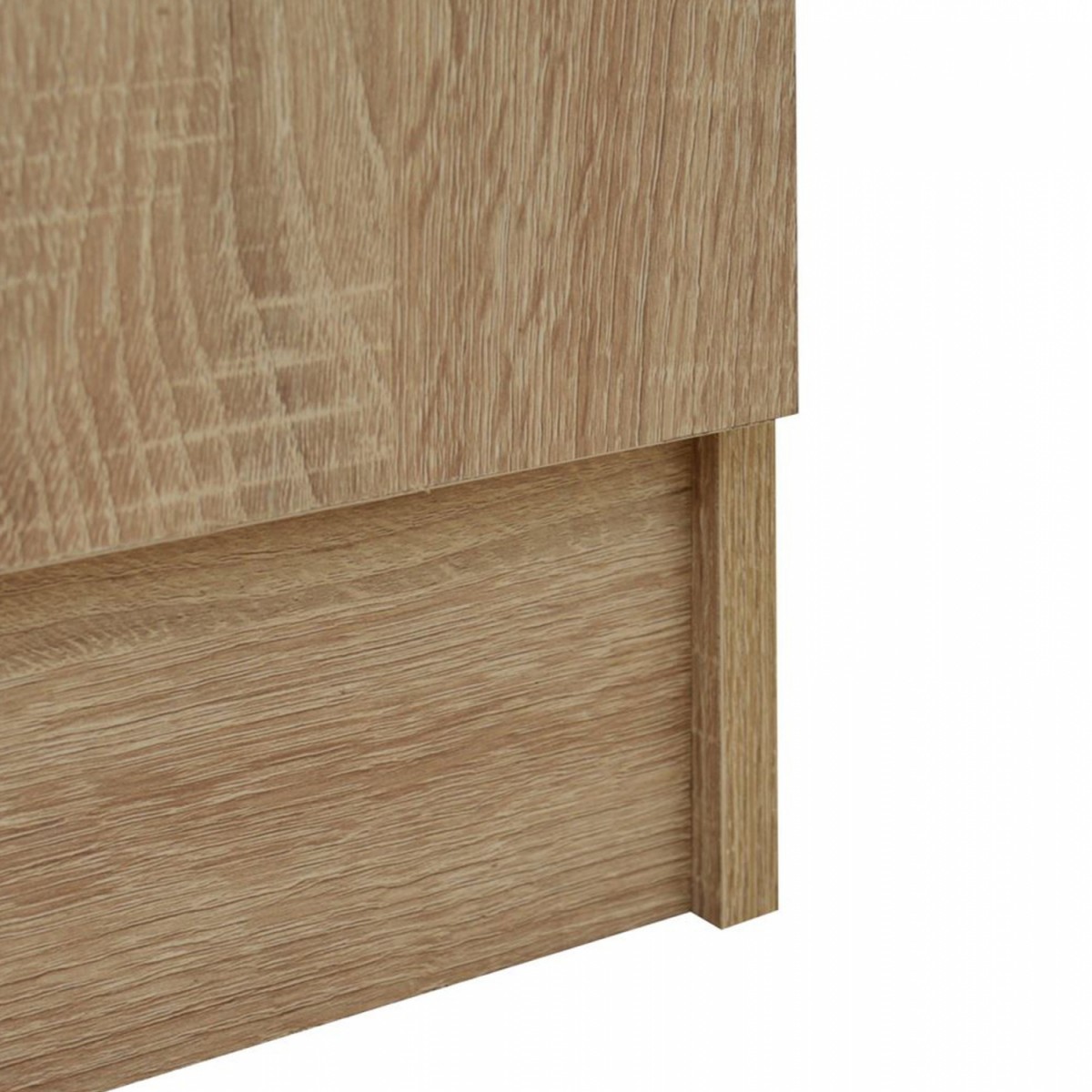 Ντουλάπα ρούχων δίφυλλη REAL χρώμα sonoma 80x42.5x180.5 Ντουλάπα ρούχων δίφυλλη REAL χρώμα sonoma 80x42.5x180.5