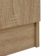 Ντουλάπα ρούχων δίφυλλη REAL χρώμα sonoma 80x42.5x180.5 Ντουλάπα ρούχων δίφυλλη REAL χρώμα sonoma 80x42.5x180.5