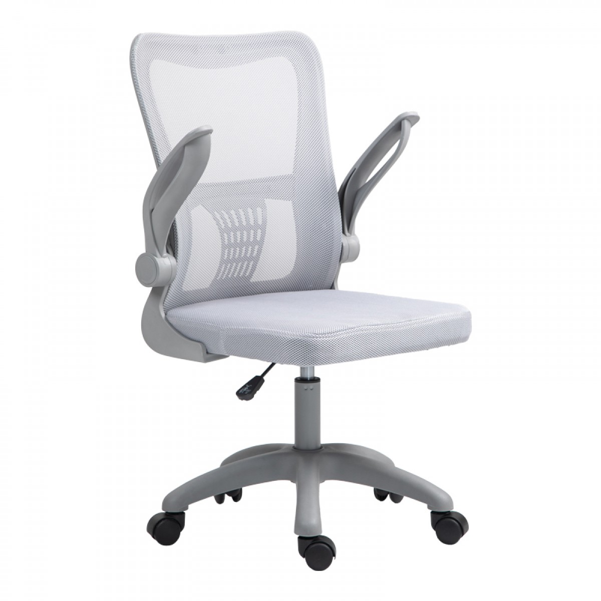 Καρέκλα γραφείου εργασίας LISE mesh γκρι 57x53x90/100