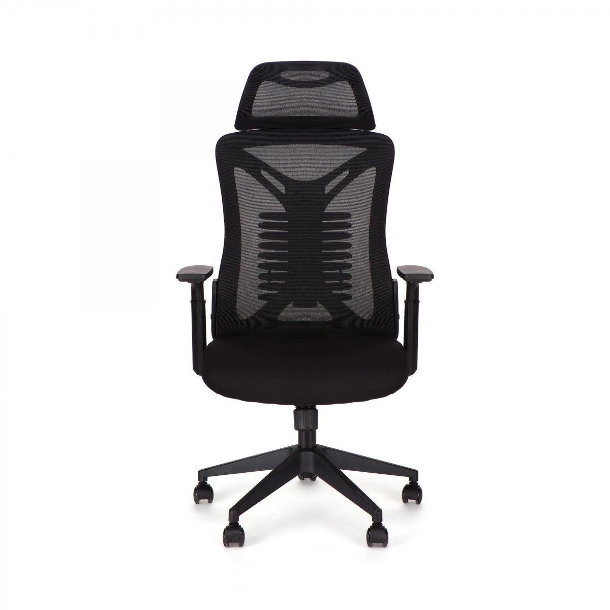 Καρέκλα γραφείου διευθυντή JAMES mesh μαύρο 65x61x117/125