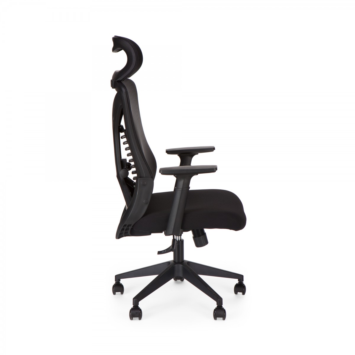 Καρέκλα γραφείου διευθυντή JAMES mesh μαύρο 65x61x117/125