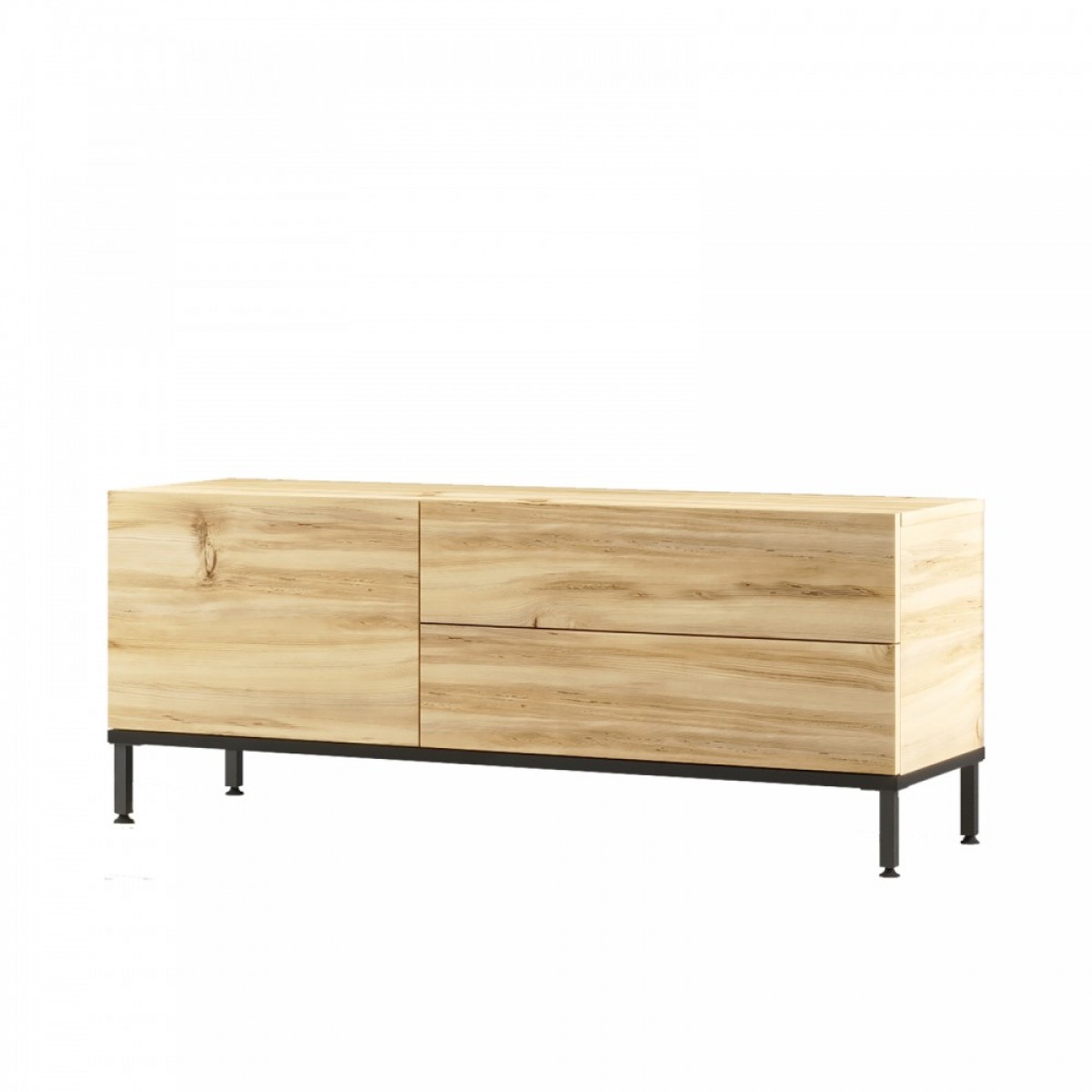 Έπιπλο τηλεόρασης "VIANA" σε χρώμα felt 120x35.5x46.3
