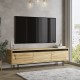 Έπιπλο τηλεόρασης "VIANA" σε χρώμα felt 160x35.5x45.1