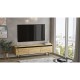 Έπιπλο τηλεόρασης "VIANA" σε χρώμα felt 160x35.5x45.1