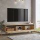 Έπιπλο τηλεόρασης "VIANA" σε χρώμα felt 160x35.5x45.1