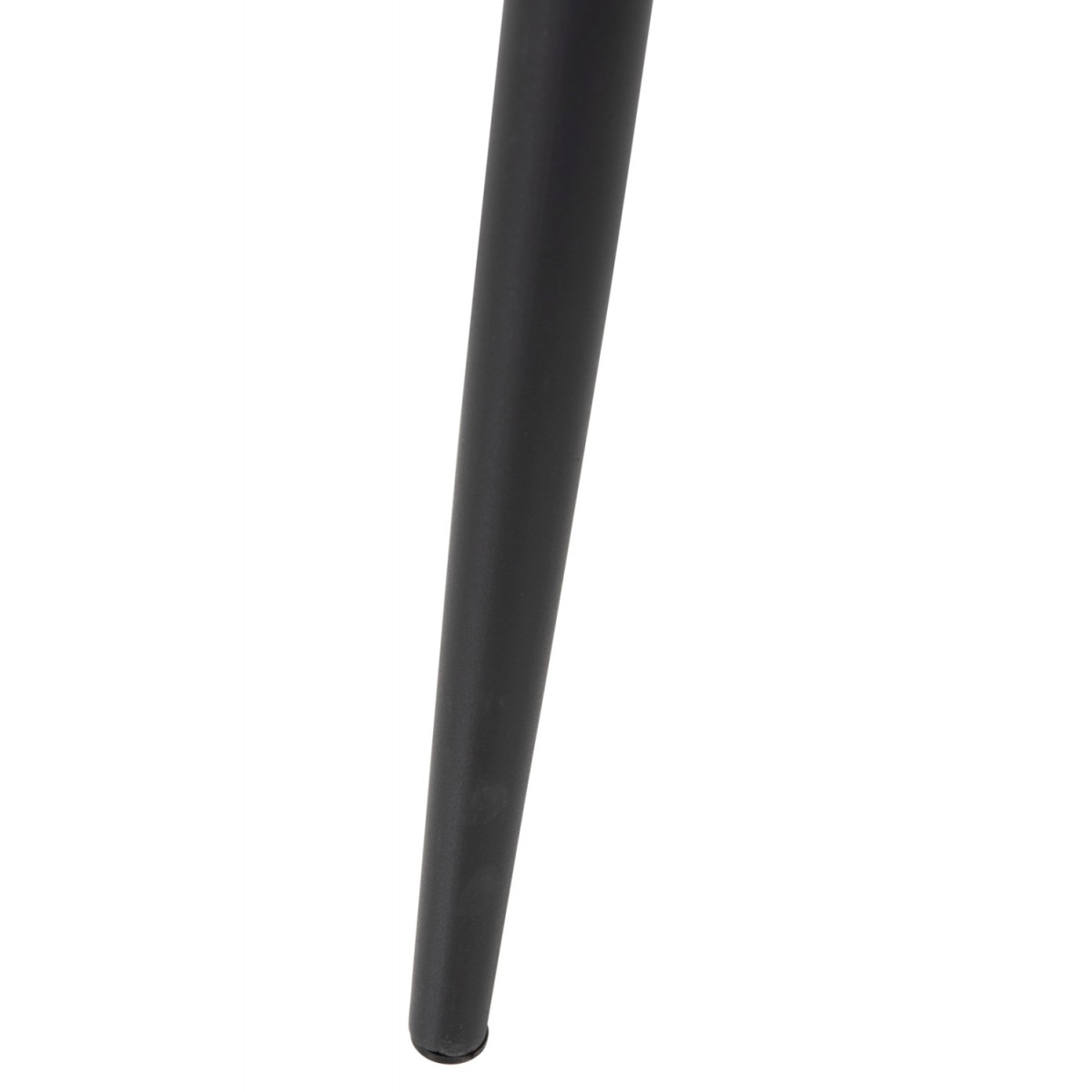 Καρέκλα Gab γκρι ύφασμα με πόδι μαύρο μέταλλο 42x41x93