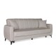 Καναπές-κρεβάτι με αποθηκευτικό χώρο τριθέσιος Milos μπεζ-γκρι ύφασμα 210x78x85 Καναπές-κρεβάτι με αποθηκευτικό χώρο τριθέσιος Milos μπεζ-γκρι ύφασμα 210x78x85