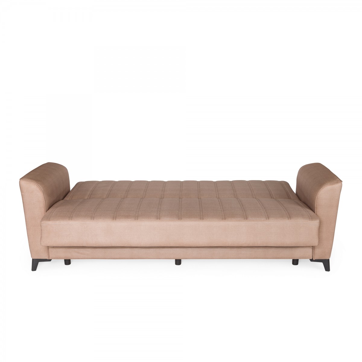 Καναπές-κρεβάτι με αποθηκευτικό χώρο τριθέσιος Anna μπεζ ύφασμα 227x85x97 Καναπές-κρεβάτι με αποθηκευτικό χώρο τριθέσιος Anna μπεζ ύφασμα 227x85x97