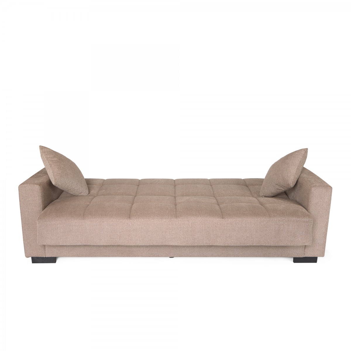 Καναπές-κρεβάτι Ferren με αποθηκευτικό χώρο τριθέσιος βαρέως τύπου μπεζ-καφέ ύφασμα 223x85x97 Καναπές-κρεβάτι Ferren με αποθηκευτικό χώρο τριθέσιος βαρέως τύπου μπεζ-καφέ ύφασμα 223x85x97