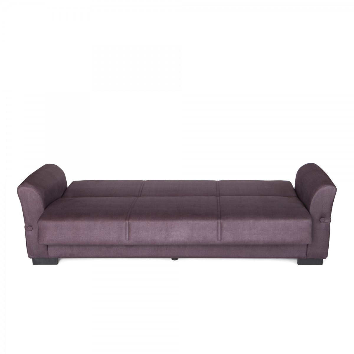 Καναπές-κρεβάτι με αποθηκευτικό χώρο τριθέσιος Flam γκρι ύφασμα 216x85x80 Καναπές-κρεβάτι με αποθηκευτικό χώρο τριθέσιος Flam γκρι ύφασμα 216x85x80