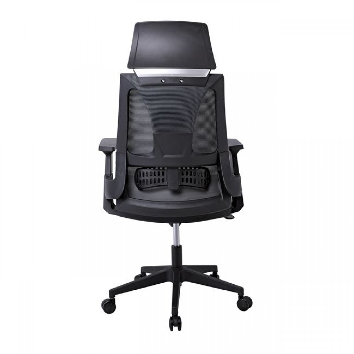 Καρέκλα γραφείου διευθυντή Andy ύφασμα mesh μαύρο 50x50x114/124