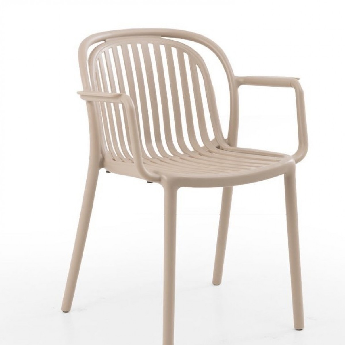 Πολυθρόνα Choho pp σε cappuccino απόχρωση 57x50x77