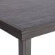 Τραπέζι κήπου "Scana" αλουμίνιο σε γκρι χρώμα 180x90x74