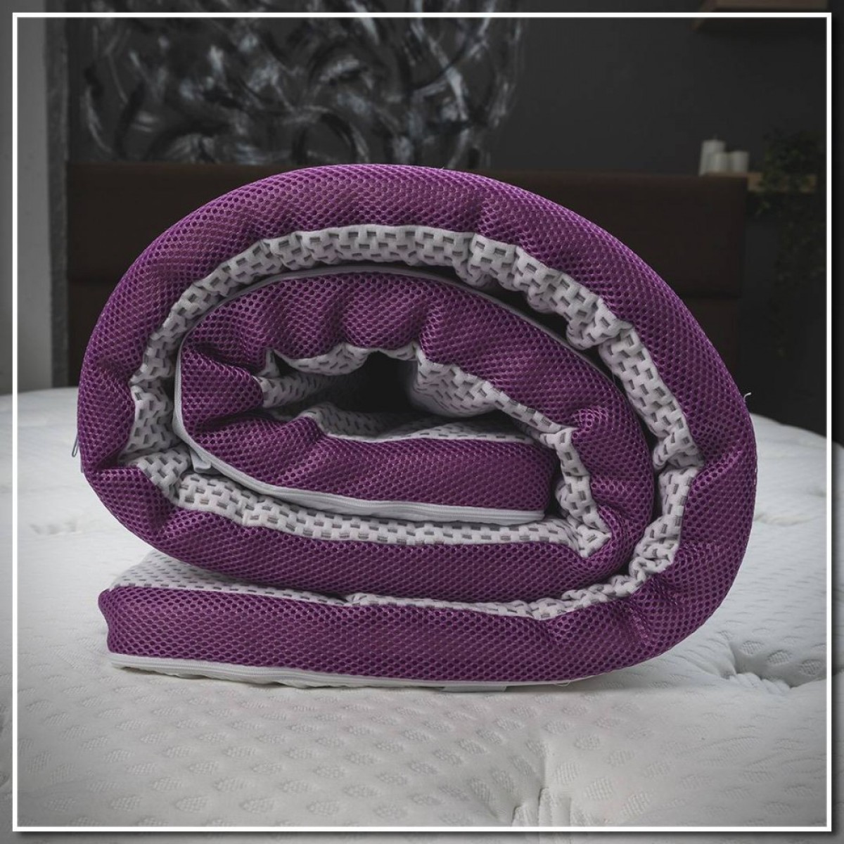 Ανώστρωμα μονό "LAVANDER" 90x190x4 Ανώστρωμα μονό "LAVANDER" 90x190x4