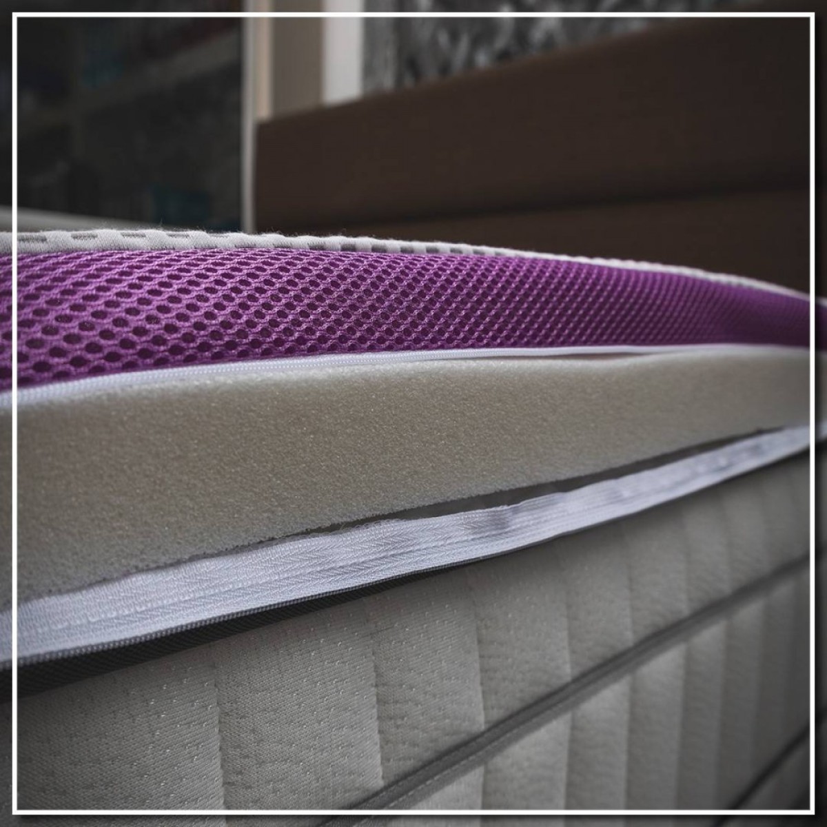 Ανώστρωμα μονό "LAVANDER" 90x200x4 Ανώστρωμα μονό "LAVANDER" 90x200x4