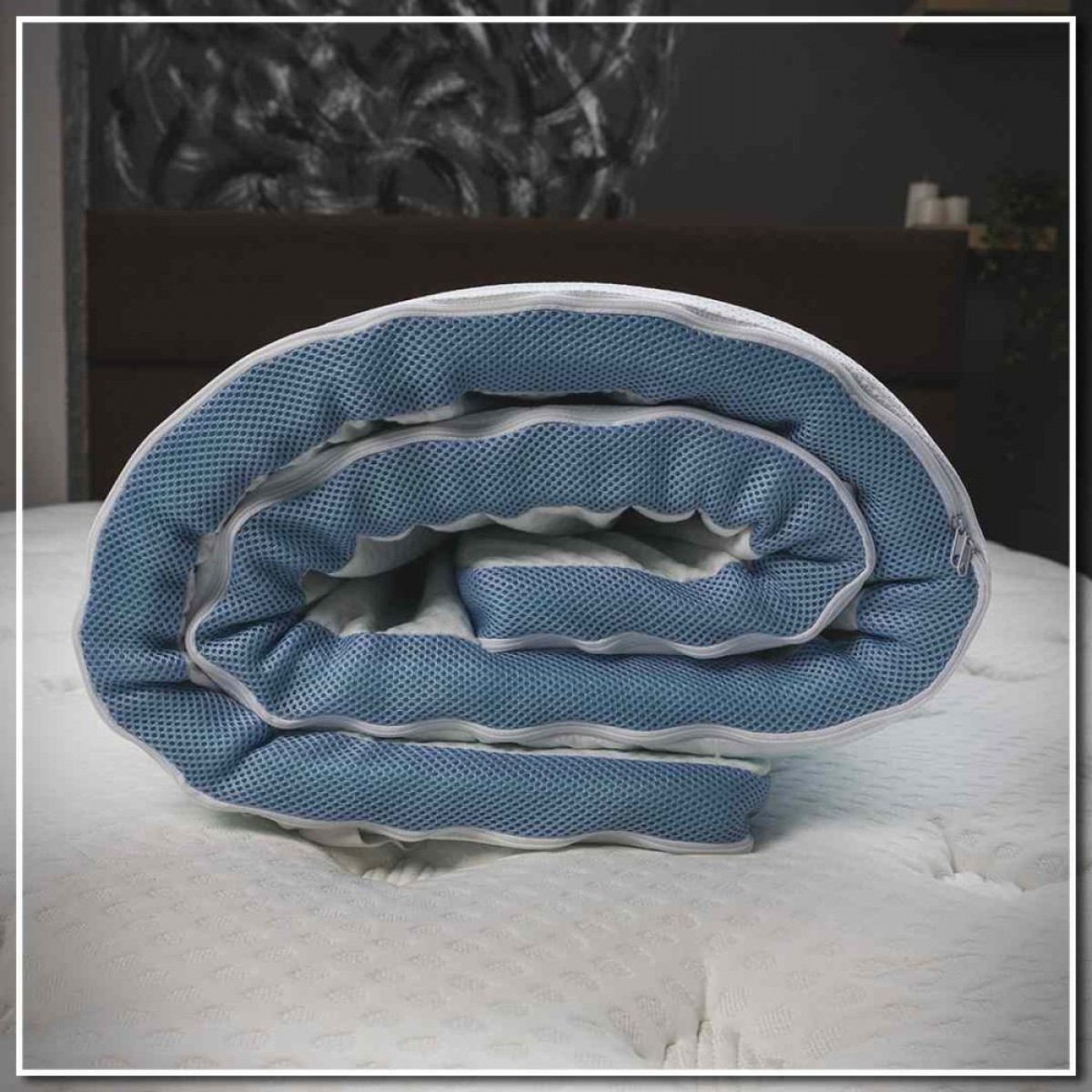 Ανώστρωμα μονό "COOL GEL" 90x200x4 Ανώστρωμα μονό "COOL GEL" 90x200x4
