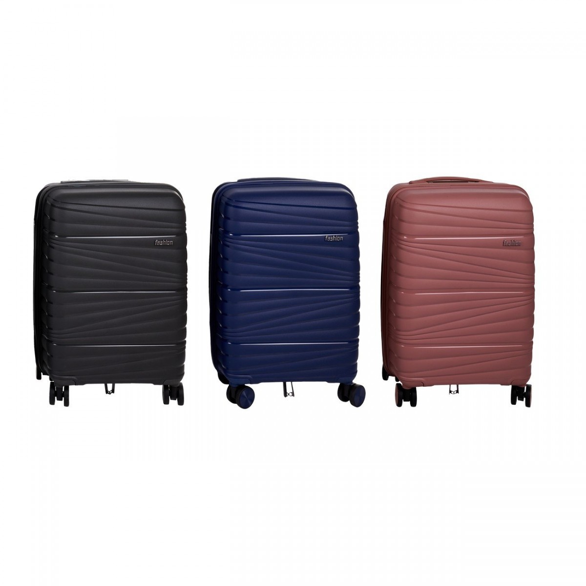 Βαλίτσα "TRAVEL" σκληρή σε χρώμα ροζ Βαλίτσα "TRAVEL" σκληρή σε χρώμα ροζ