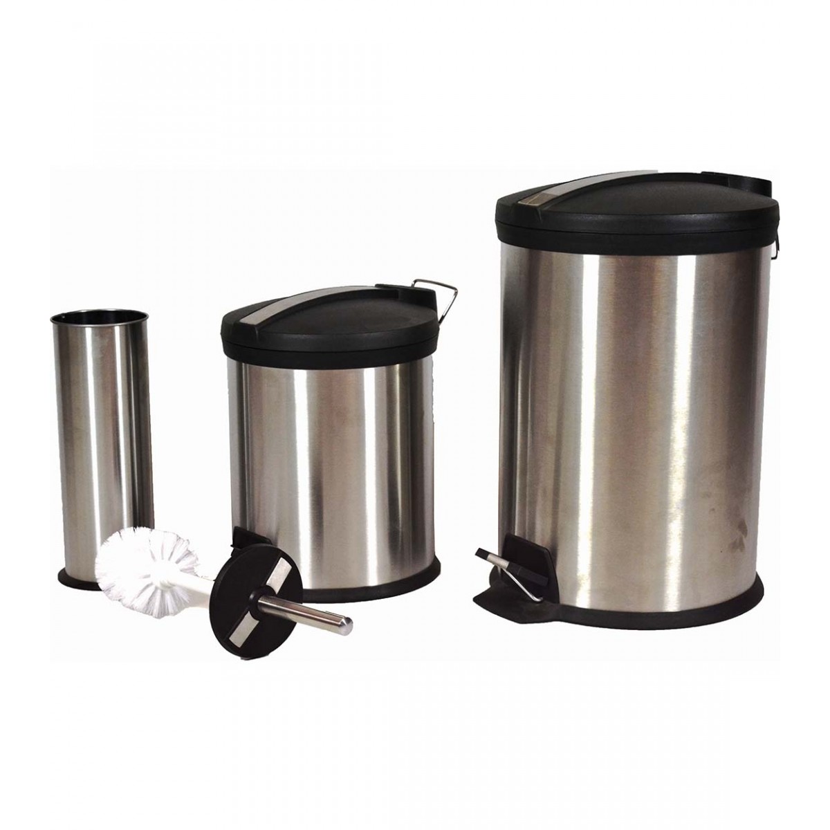 Πεντάλ inox-πλαστικό 20L